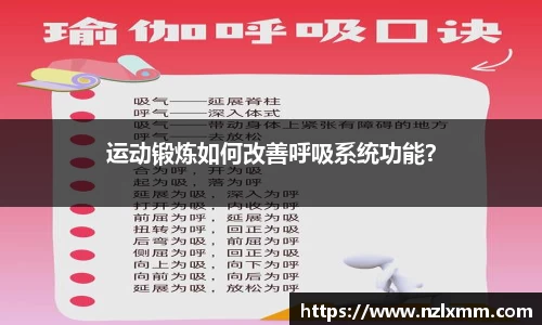 运动锻炼如何改善呼吸系统功能？